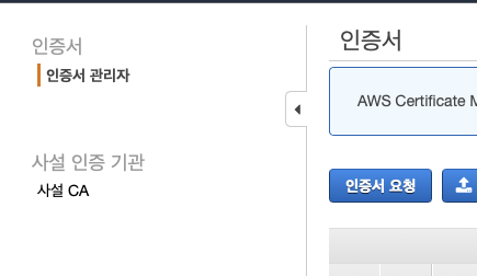 AWS SSL 아마존 인증서 발급